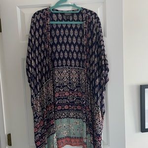 Short sleeve kimono